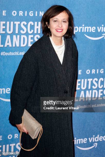 Actress Valerie Bonneton attends "Deutsch les Landes" Premiere at Cinema Gaumont Capucine on November 27, 2018 in Paris, France.