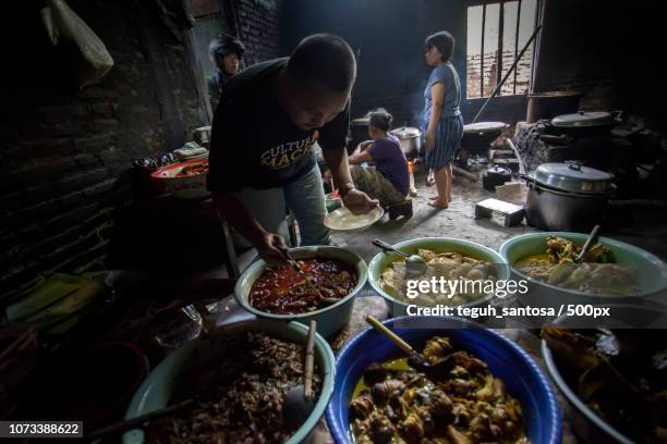 gudeg, indonesian traditional cullinary - gudeg stock pictures, royalty-free photos & images
