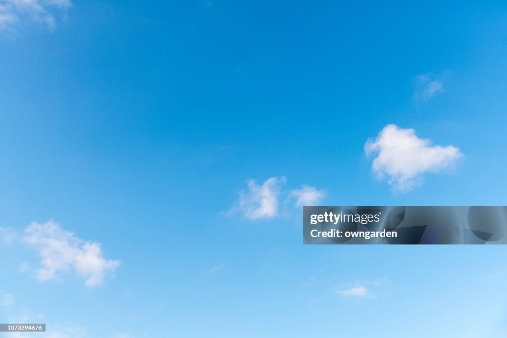 Landscape of the clear sky