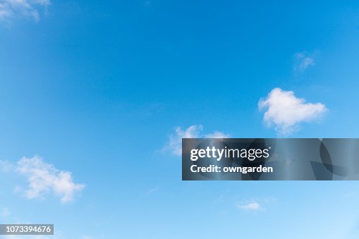 Landscape of the clear sky Landscape of the clear sky