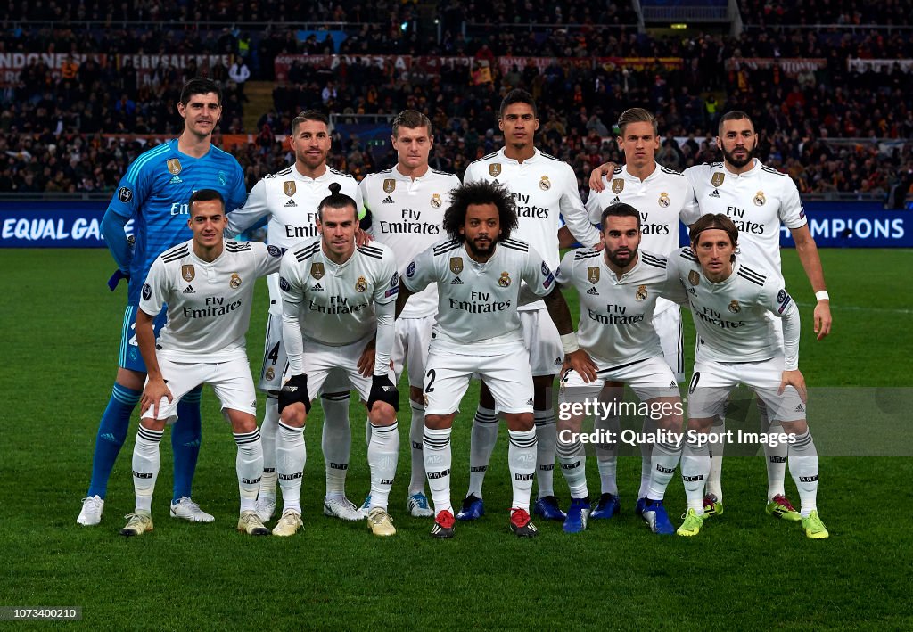 AS Roma v Real Madrid - UEFA Champions League Group G