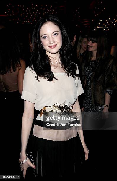 Actress Andrea Riseborough attends the Moet British Independent Film Awards at Old Billingsgate Market on December 5, 2010 in London, England.