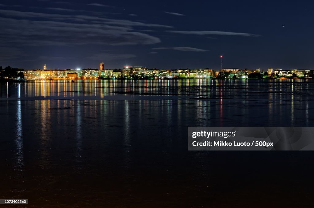 The winter comes late to Vaasa