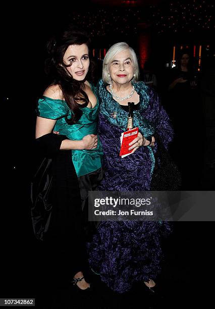 Actress Helena Bonham Carter and mother Elena Bonham Carter attend the Moet British Independent Film Awards at Old Billingsgate Market on December 5,...