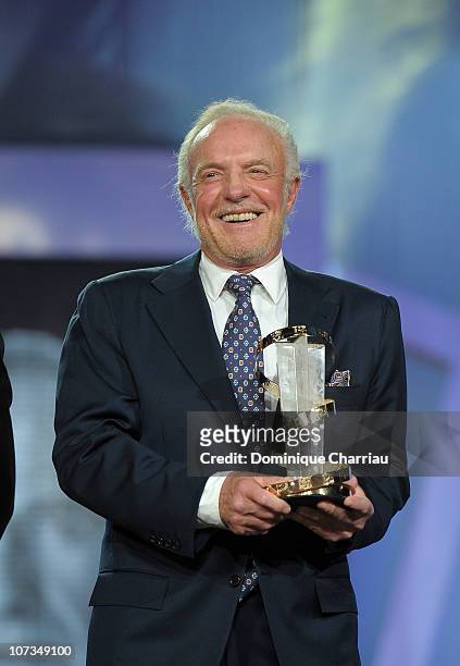 Actor James Caan is awarded for his Career during the 10th Marrakech Film Festival on December 5, 2010 in Marrakech, Morocco.