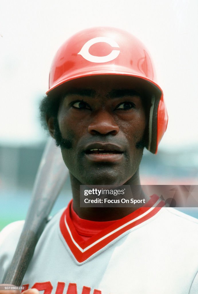 George Foster Reds George Foster of the Cincinnati Reds poses for this portrait prior to ...