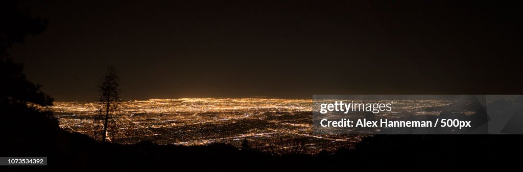 Burbank Skyline Lights