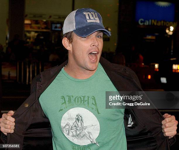 Mark McGrath during "We Are Marshall" Los Angeles Premiere - Arrivals at Grauman's Chinese Theatre in Hollywood, California, United States.