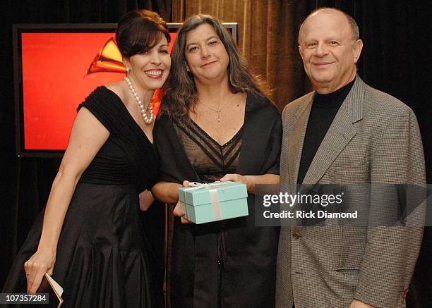 Michele Caplinger, Susan Archie and Joel Katz during Georgia GRAMMY Nominees Honored by the Recording Academy and Tiffany & Co. At Tiffany & Co. In...