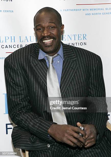 Herb Williams during The Ralph Lauren Center for Cancer Care and Prevention and the NBA Cares Program Host The Harlem Men All-Star Evening at AMC...