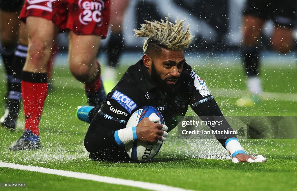 Glasgow Warriors v Lyon Olympique Universitaire - Heineken Champions Cup