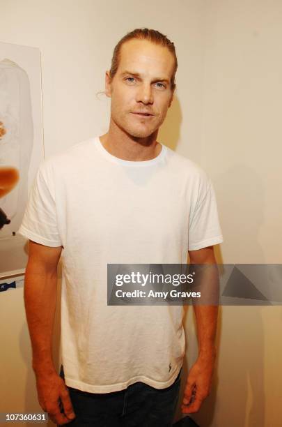 Actor Brian Van Holt attends the Privacy Exhibit at The Red House Gallery on October 6, 2007 in Venice, California