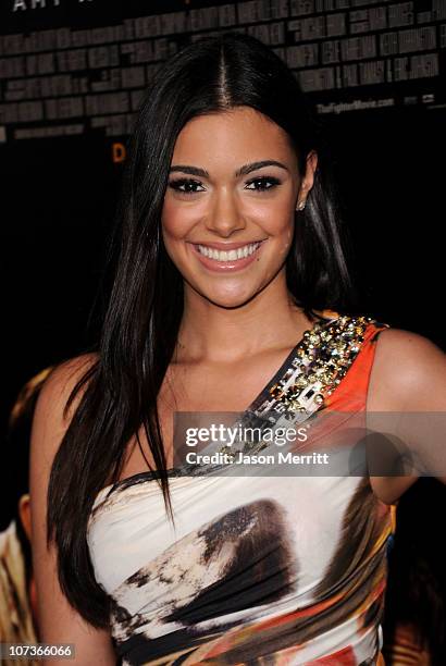 Model Anabelle Acosta arrives at Paramount Pictures' "The Fighter" premiere at Grauman's Chinese Theatre on December 6, 2010 in Hollywood, California.