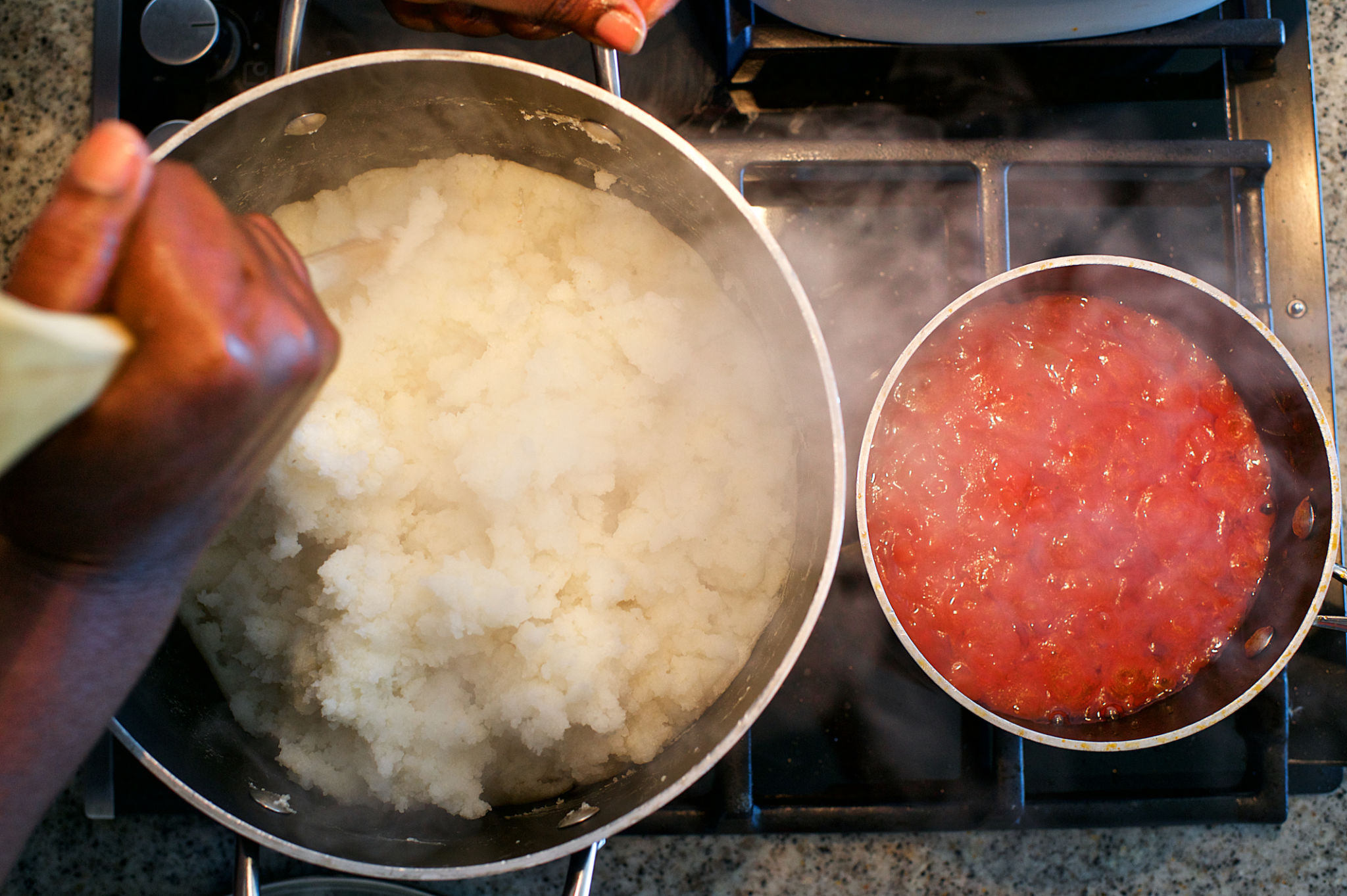 Pap in Sub - Lesotho Cuisine Pap in Sub - Lesotho Cuisine
