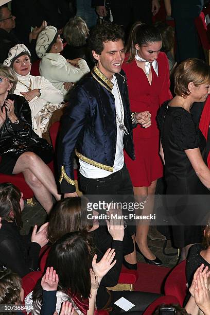 Mika Waxwork Unveiling at Musee Grevin on December 6, 2010 in Paris, France.