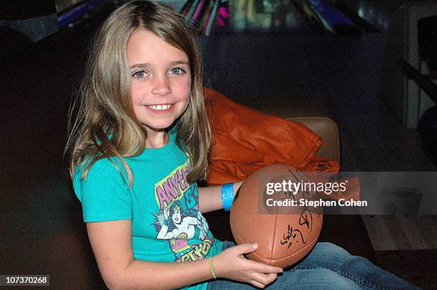 Cincinnati Bengals fan attends the 81 Cares Bowl presented by Terrell Owens and GQ Magazine at Star Lanes On The Levee on December 6, 2010 in...