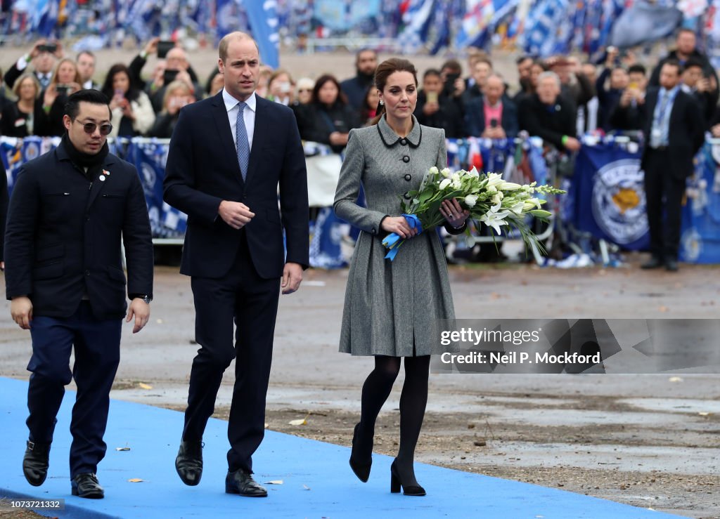 The Duke And Duchess Of Cambridge Visit Leicester