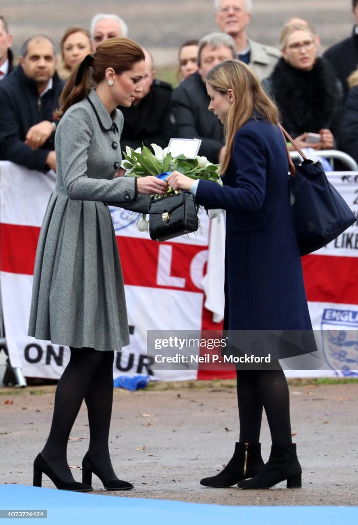 The Duke And Duchess Of Cambridge Visit Leicester