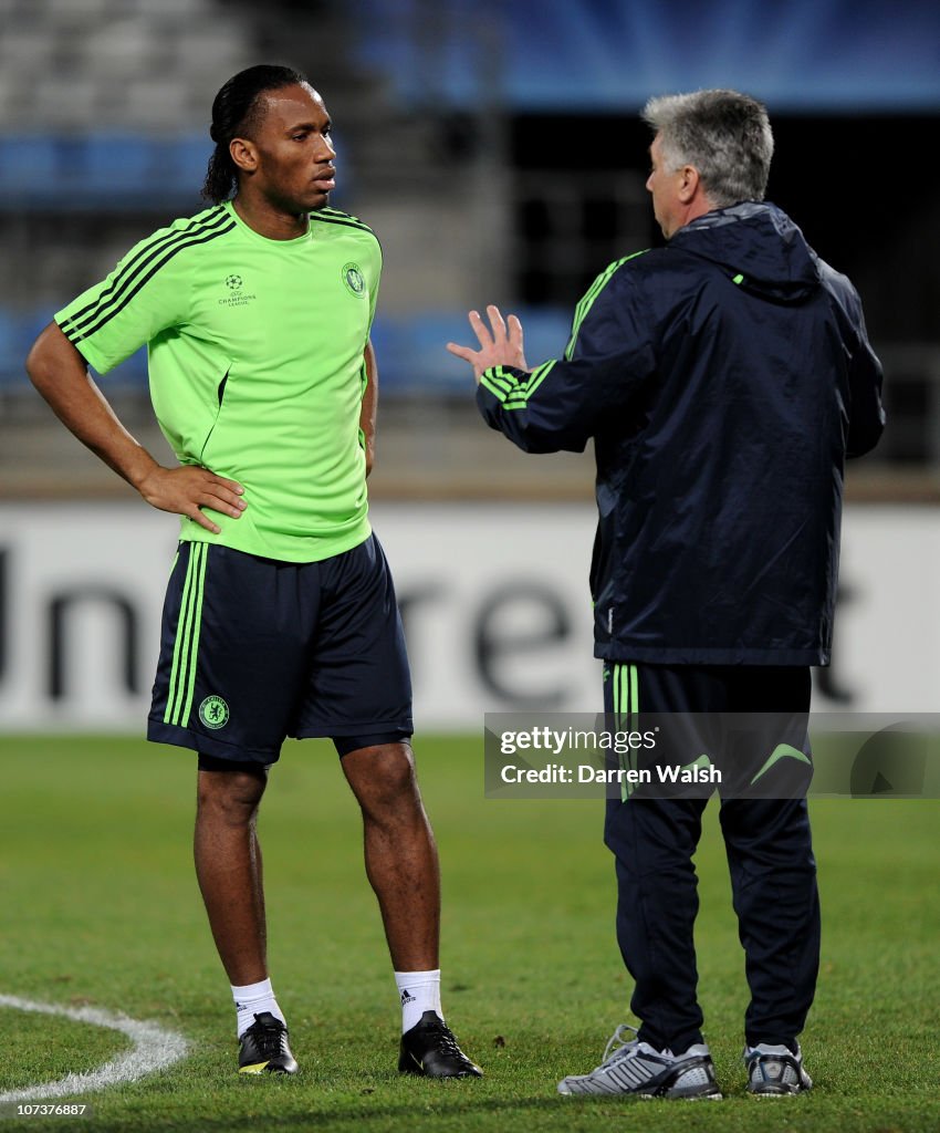 Chelsea Training and Press Conference