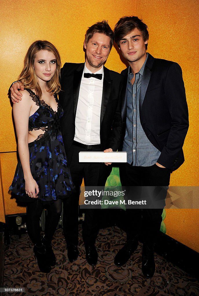 British Fashion Awards - Winners