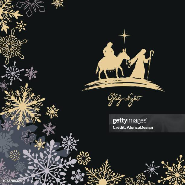 star of bethlehem - bethlehem stock illustrations