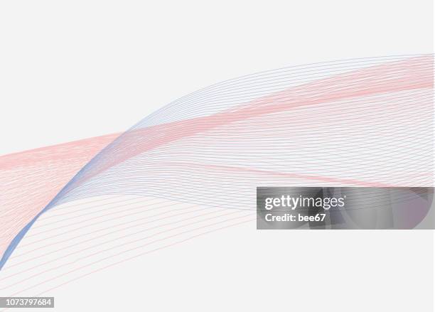 beautiful wave background - smoke effect vector stock illustrations