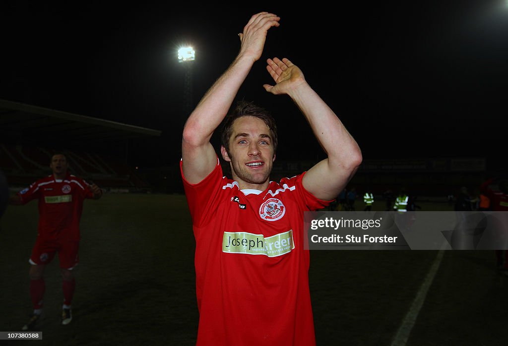 Swindon Town v Crawley Town - FA Cup 2nd Round Replay
