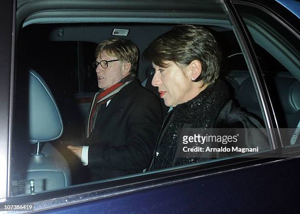 Robert Redford and Lola Redford sighting on December 7, 2010 in New York City.