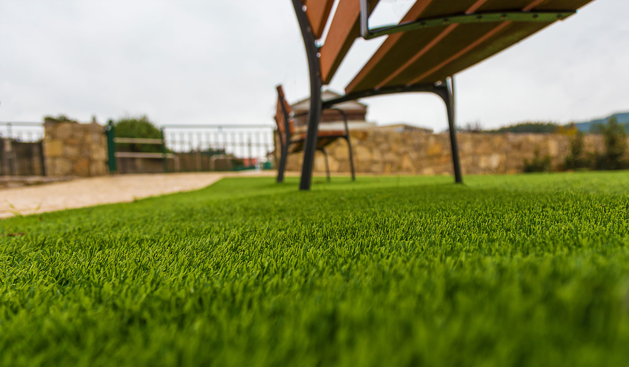 artificial turf court