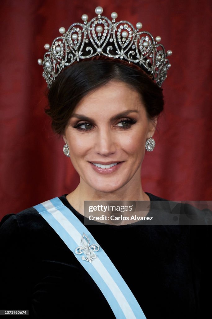 Spanish Royals Host A Dinner Gala For Chinese President Xi Jinping