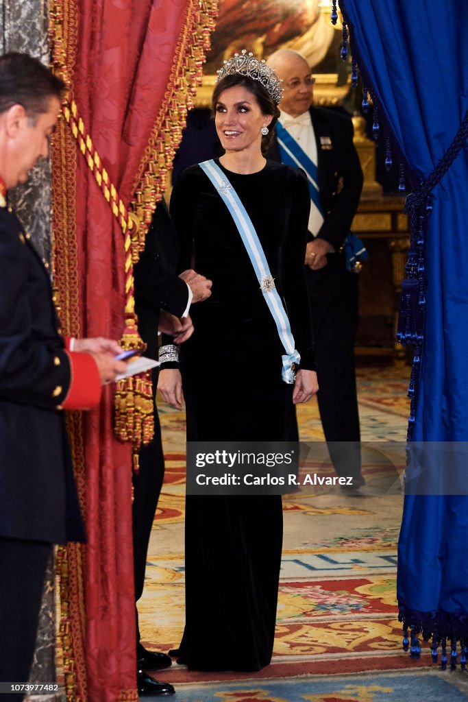 Spanish Royals Host A Dinner Gala For Chinese President Xi Jinping
