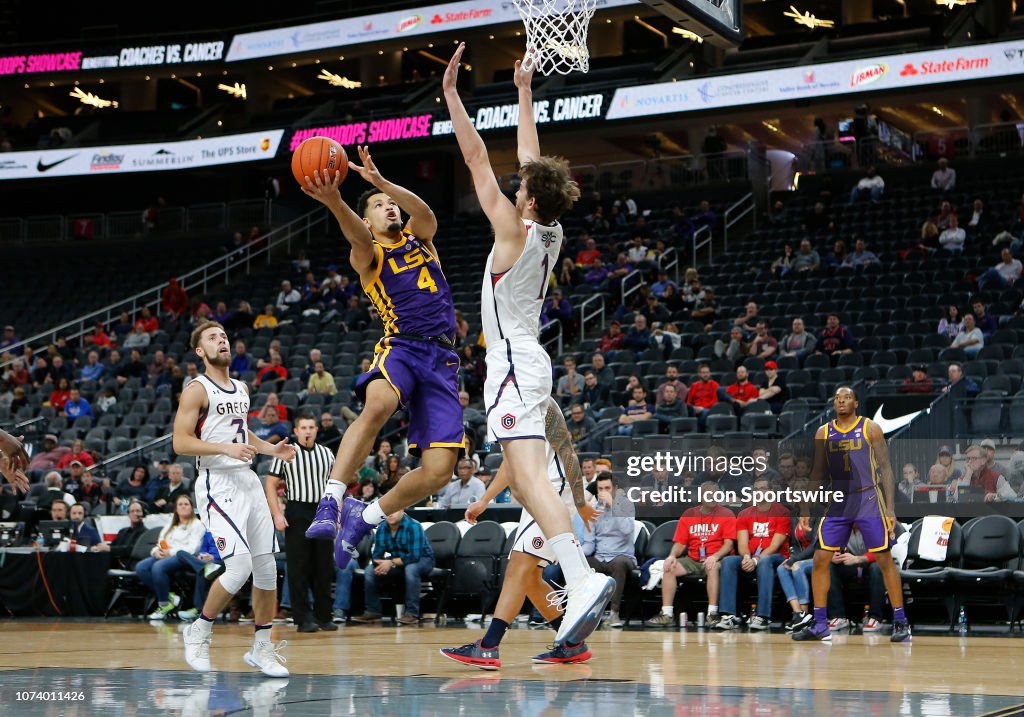 COLLEGE BASKETBALL: DEC 15 Neon Hoops Showcase - LSU v St Mary's