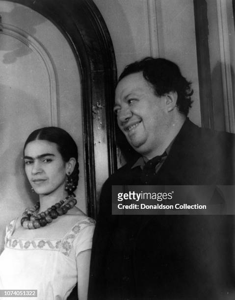 Portrait of Diego Rivera and Frida Kahlo