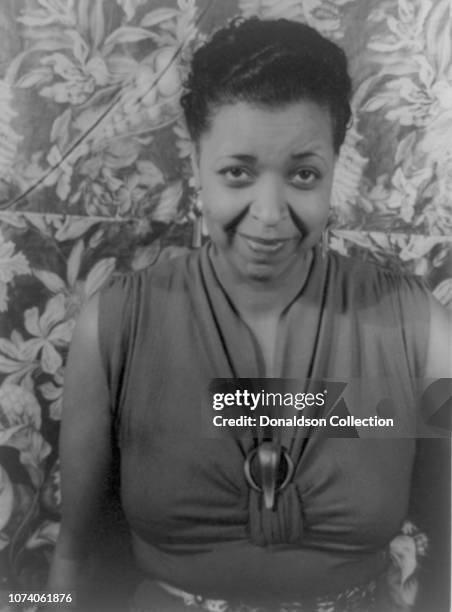 Portrait of Ethel Waters