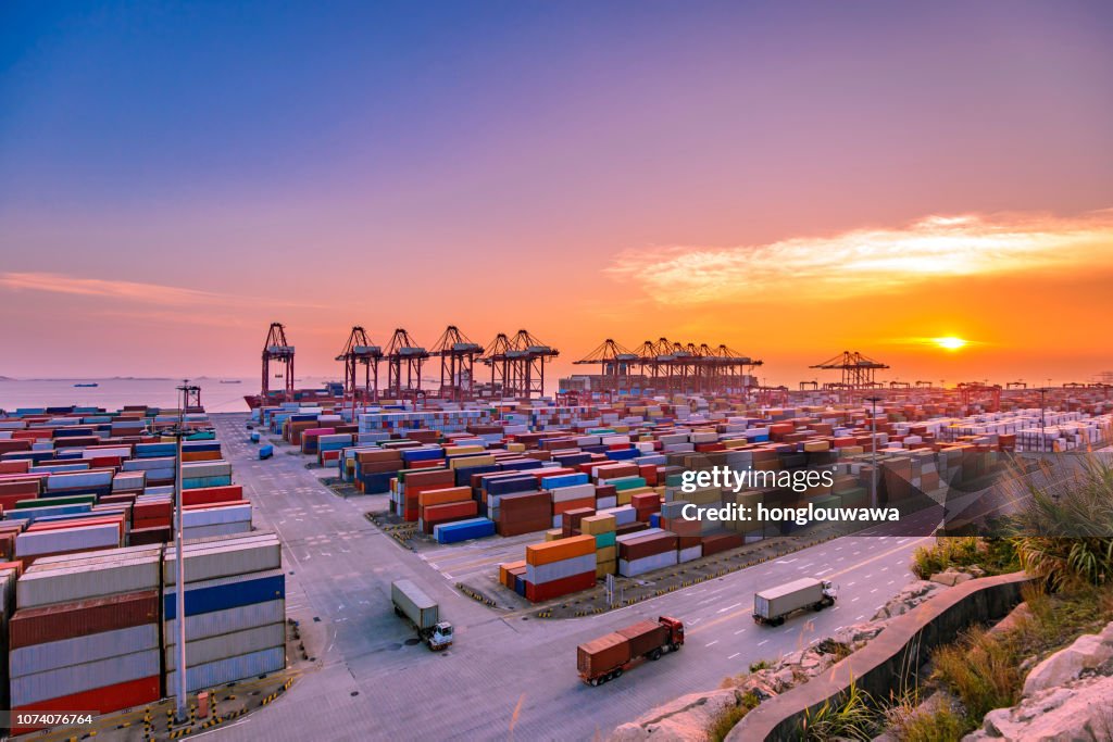 洋山深水港の上海