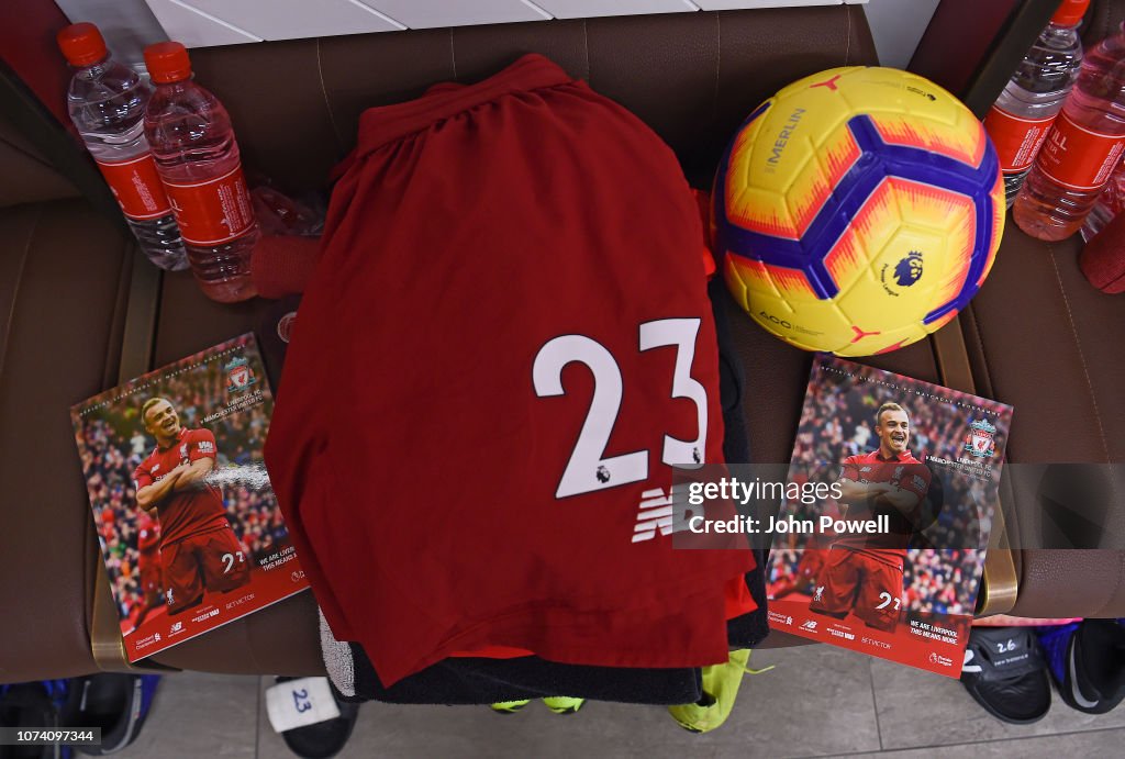 Liverpool FC v Manchester United - Premier League