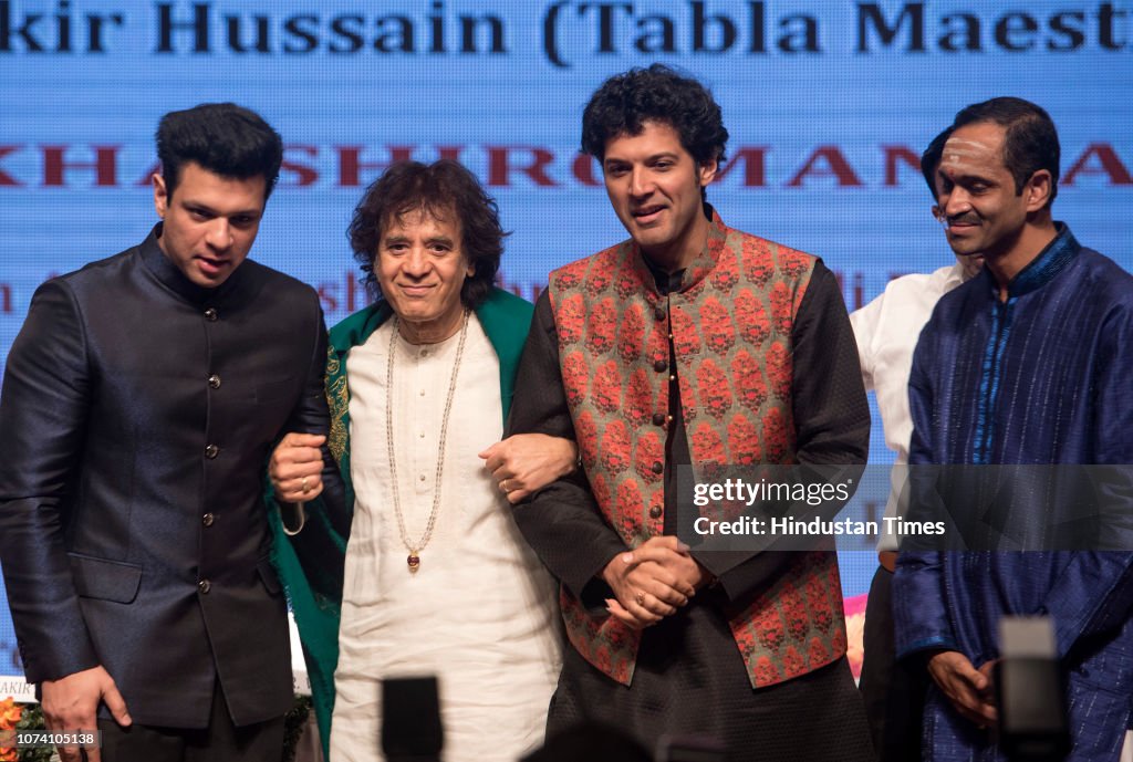 Matlab Ustad Tabla maestro Ustad Zakir Hussain was felicitated with the Shri... News ...