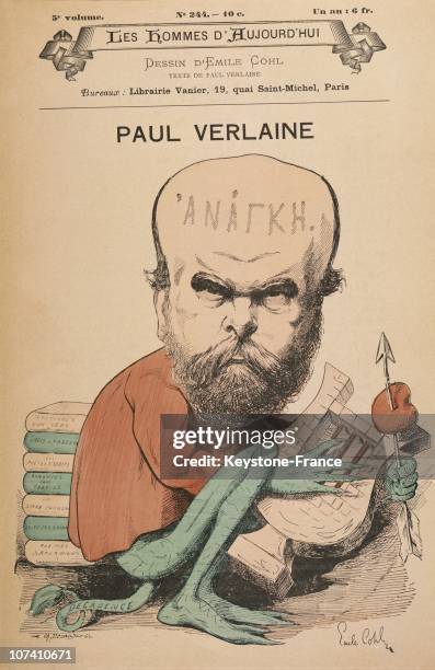 Paul Verlaine S Caricature