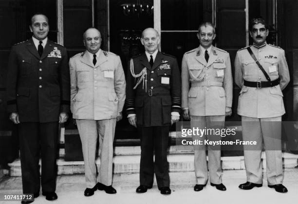 The Fifth Meeting Of Bagdad Treaty On July 1958 In London.