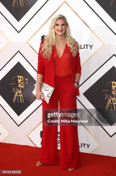 Rebecca Adlington attends the 2018 BBC Sports Personality Of The Year at The Vox Conference Centre on December 16, 2018 in Birmingham, England.