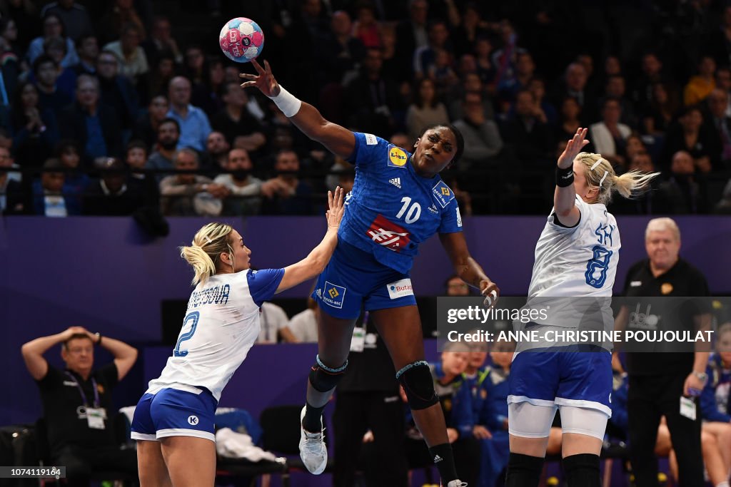 HANDBALL-EURO2018-RUS-FRA-WOMEN