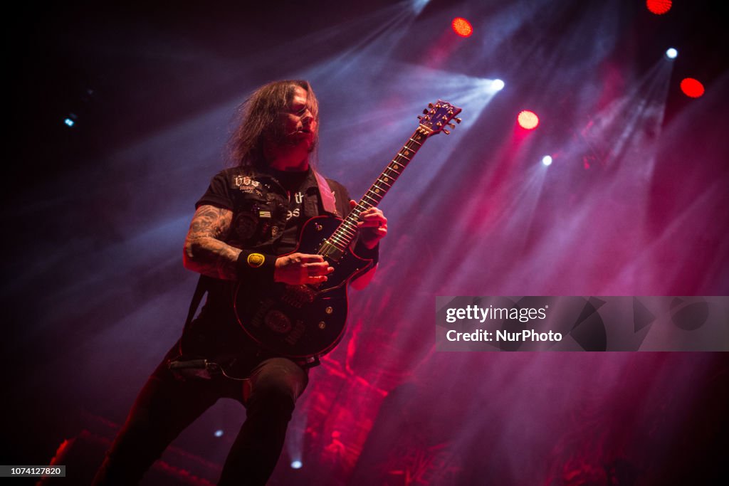 Slayr Rapper Performing Paul Bostaph of the american trash metal band Slayer performing live ...