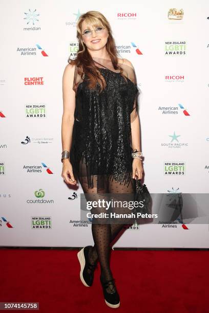 Lucy Lawless attends the New Zealand LGBTI Awards 2018 at the Cordis Hotel on November 29, 2018 in Auckland, New Zealand.