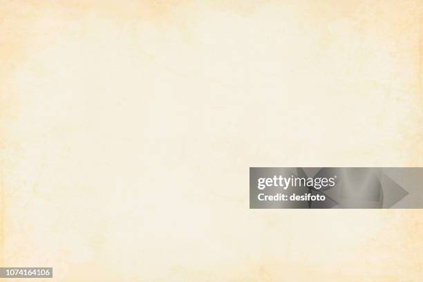 old yellowed cream beige colored smudged effect blotched wooden, wall texture grunge vector background- horizontal - illustration - paper stock illustrations