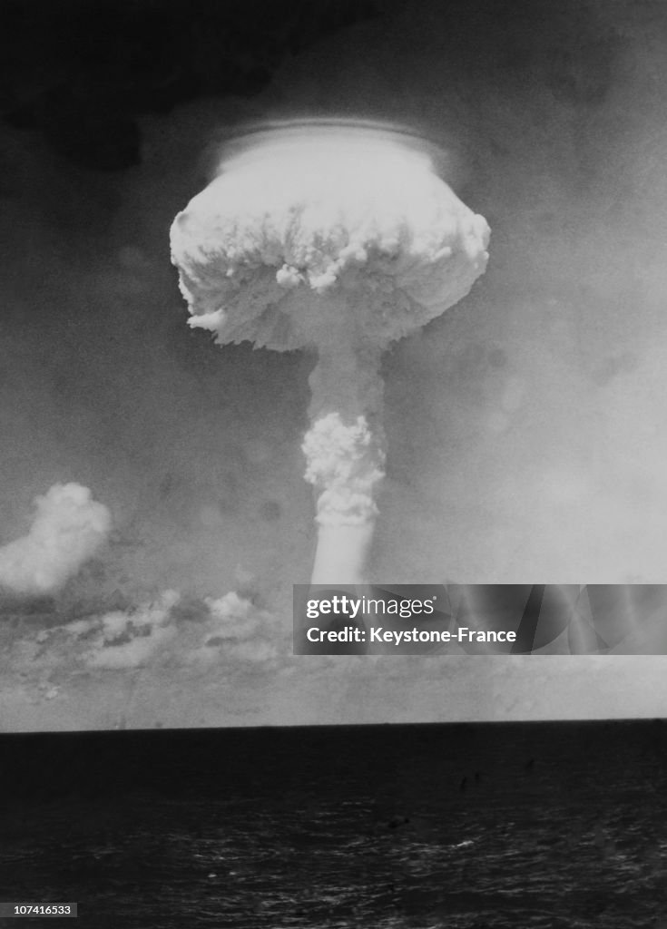 Christmas Island, First British H Bomb Test In Pacific Ocean On May 15Th 1957