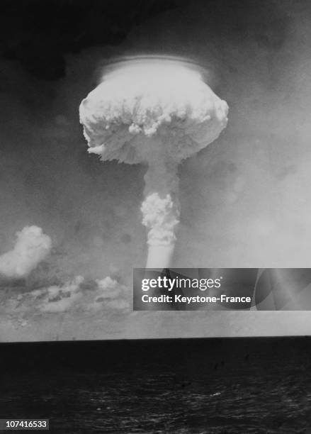 Christmas Island, First British H Bomb Test In Pacific Ocean On May 15Th 1957