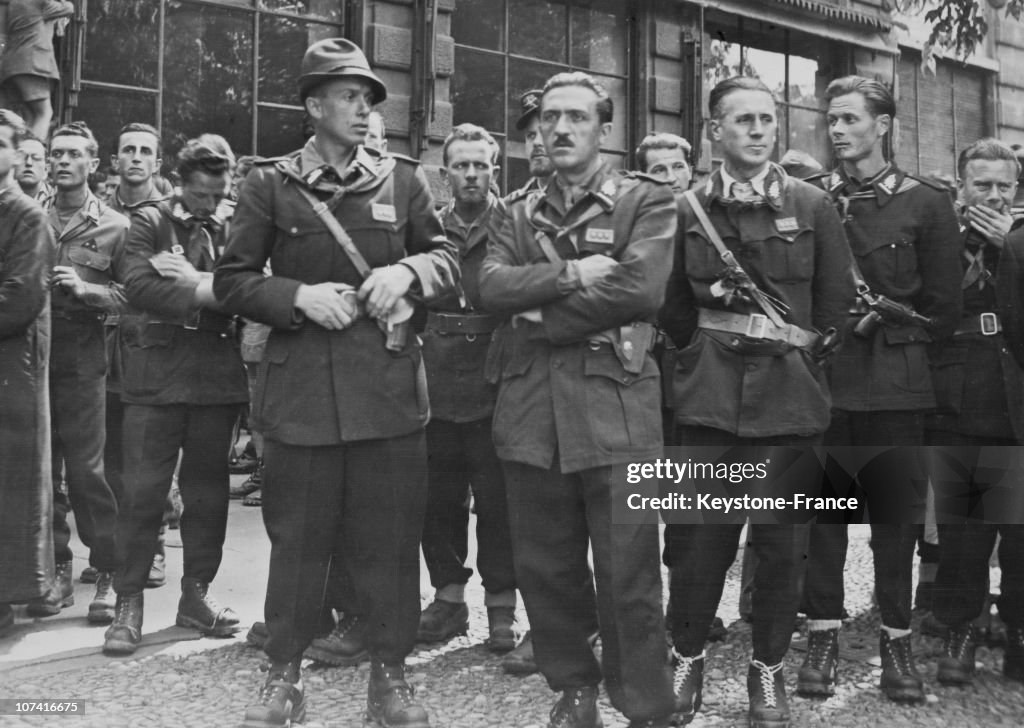 Cino Moscatelli At The Liberation Parade In Milan On May 1945