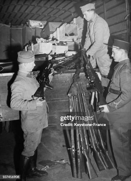 Arsenal Discovered In A Parisian Garage