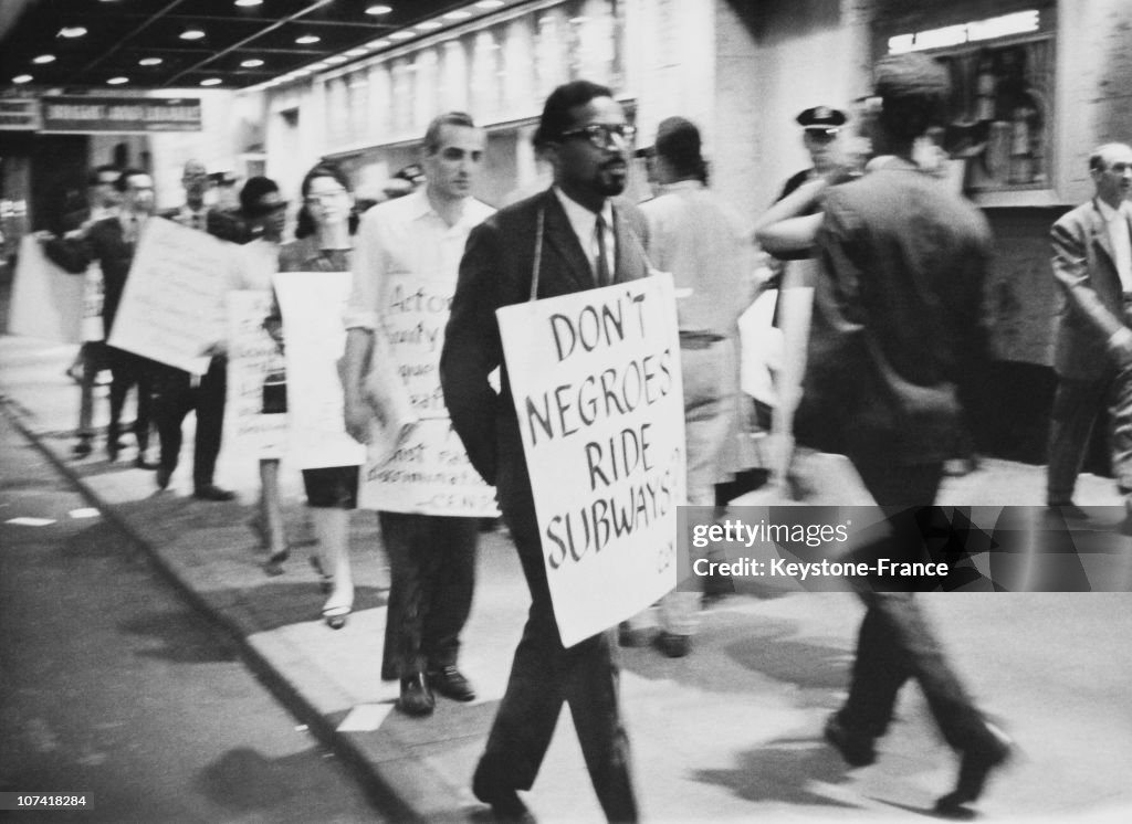 Americans Demonstrating Against Discrimination