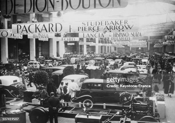 Motor Show In Paris On October 1934